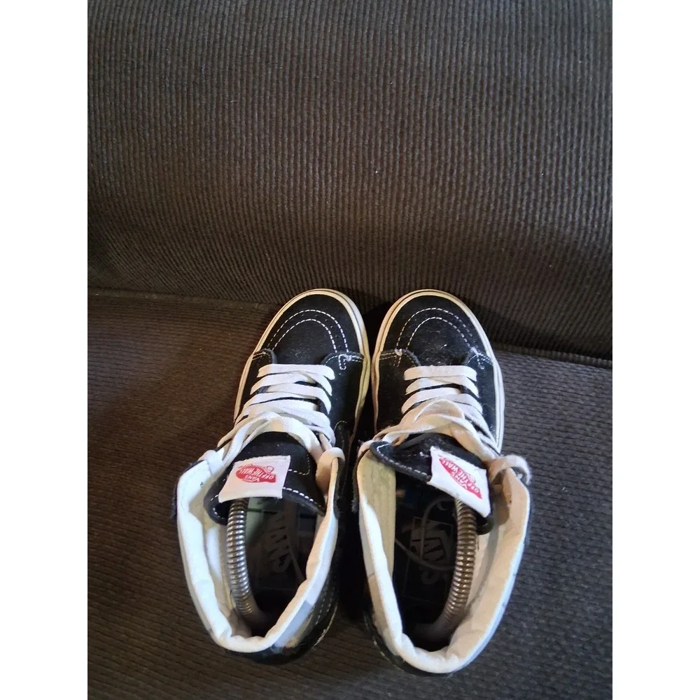 Vans Sk8-Hi MOCA Sneakers Frances Stark POETS ON THE PYRE- Men's 6 Women's 7.5‎